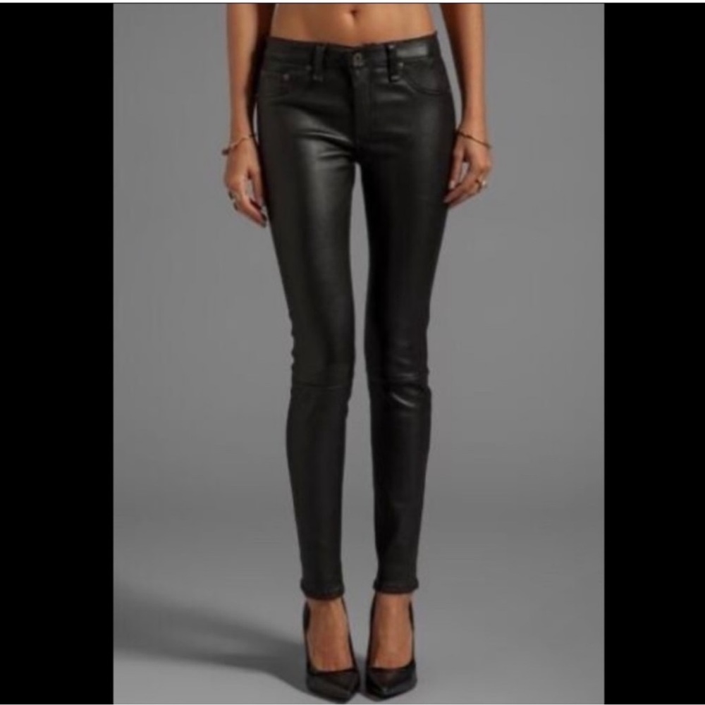 Rag & Bone The Leather Skinny 🖤